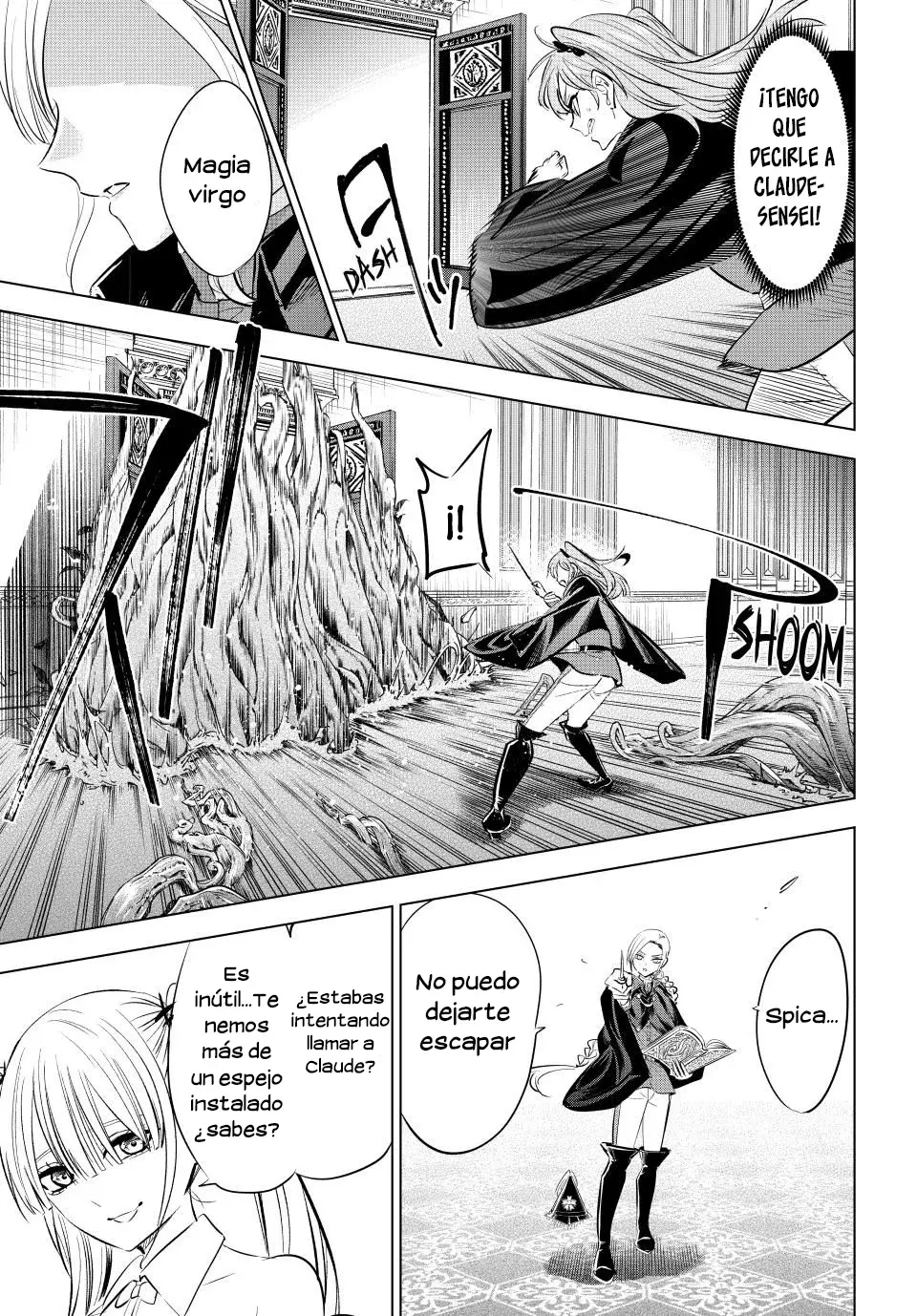 Kuroneko to Majo no Kyoushitsu Capitulo 67: Orden de la serpiente negra página 21