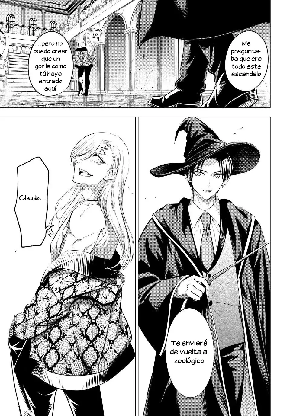 Kuroneko to Majo no Kyoushitsu Capitulo 67: Orden de la serpiente negra página 23