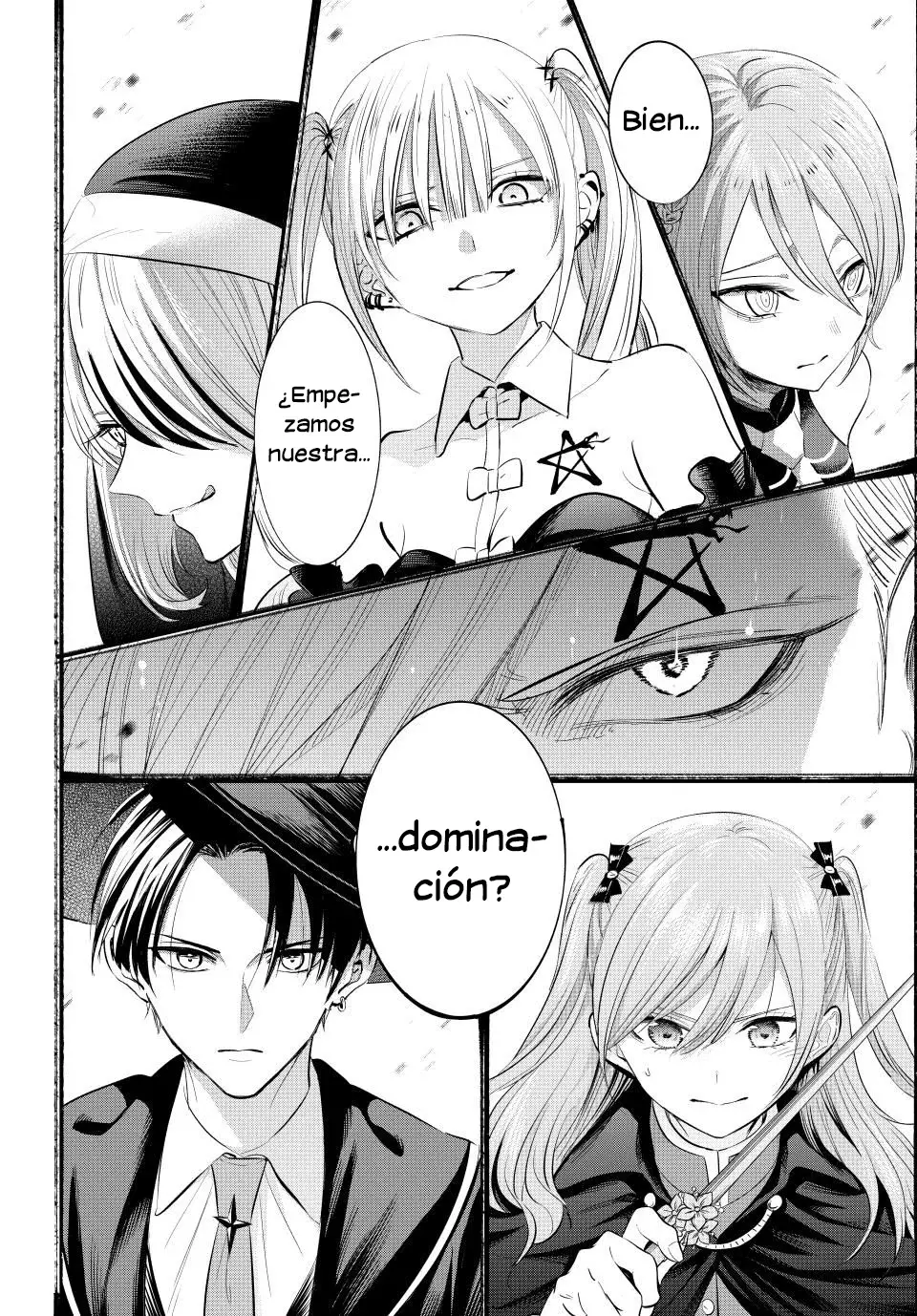 Kuroneko to Majo no Kyoushitsu Capitulo 67: Orden de la serpiente negra página 24