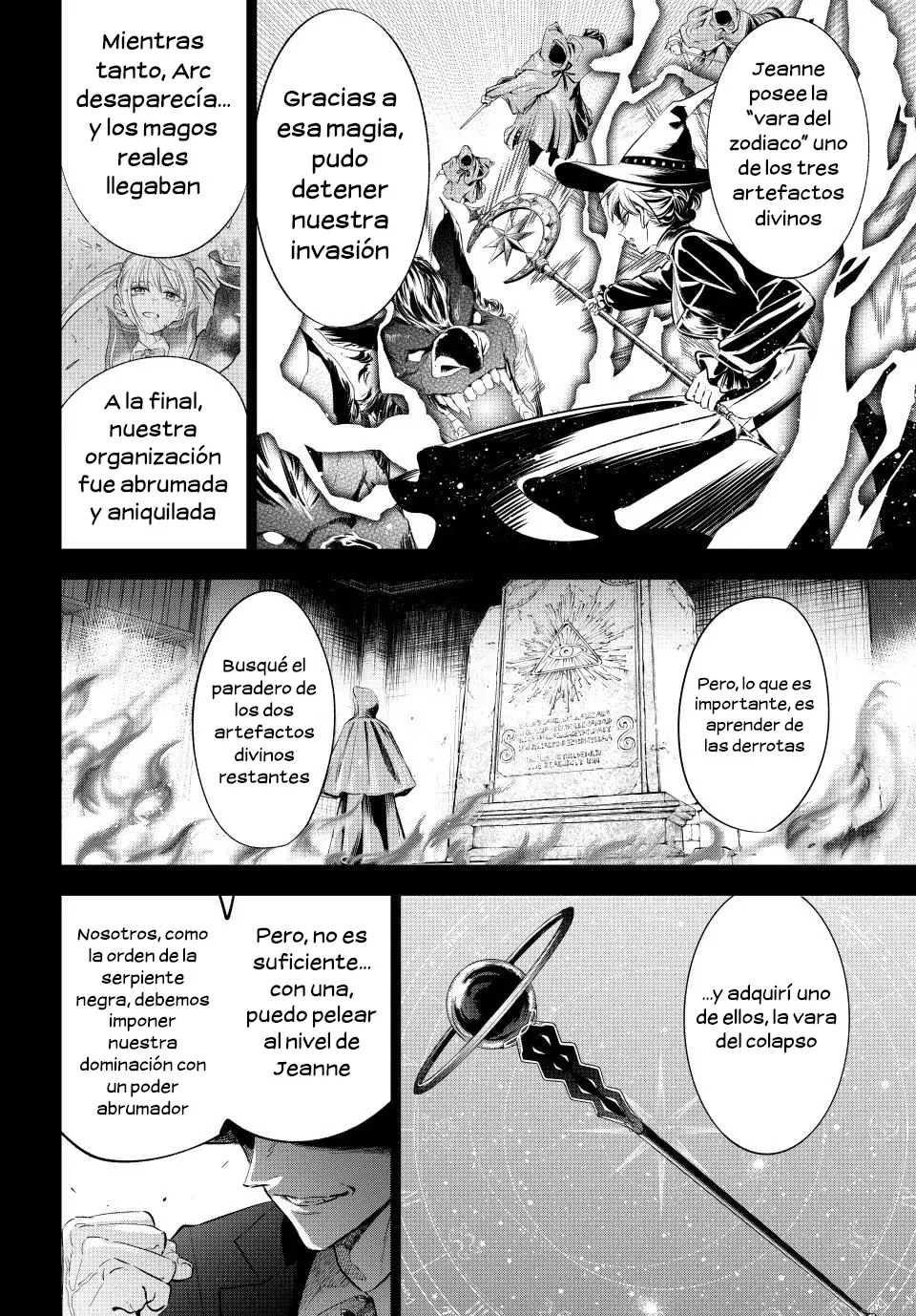 Kuroneko to Majo no Kyoushitsu Capitulo 67: Orden de la serpiente negra página 9