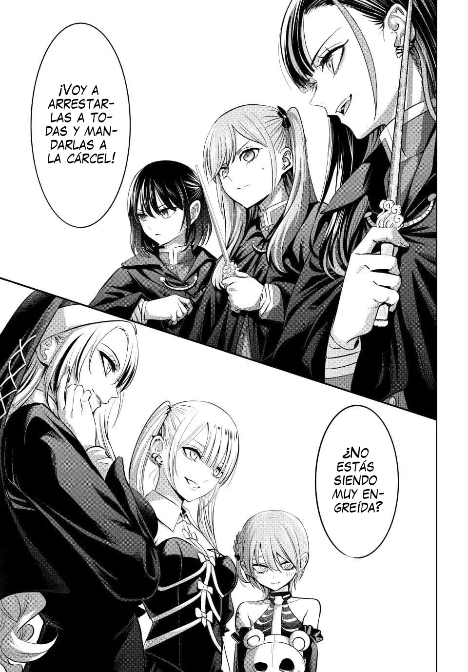 Kuroneko to Majo no Kyoushitsu Capitulo 68: Pelea contra el enemigo página 11