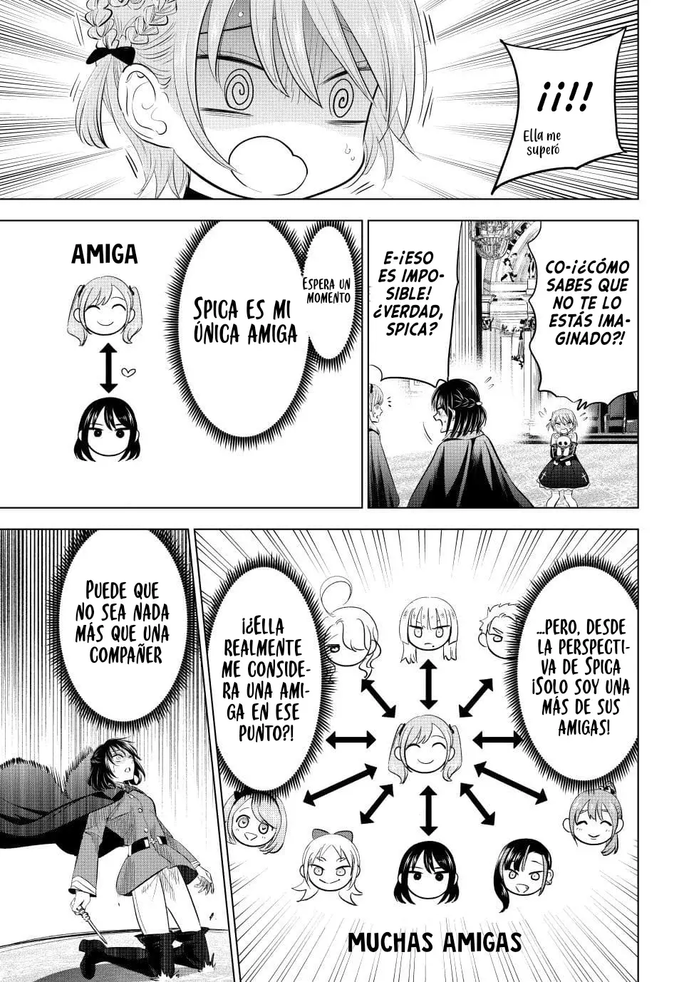Kuroneko to Majo no Kyoushitsu Capitulo 68: Pelea contra el enemigo página 17