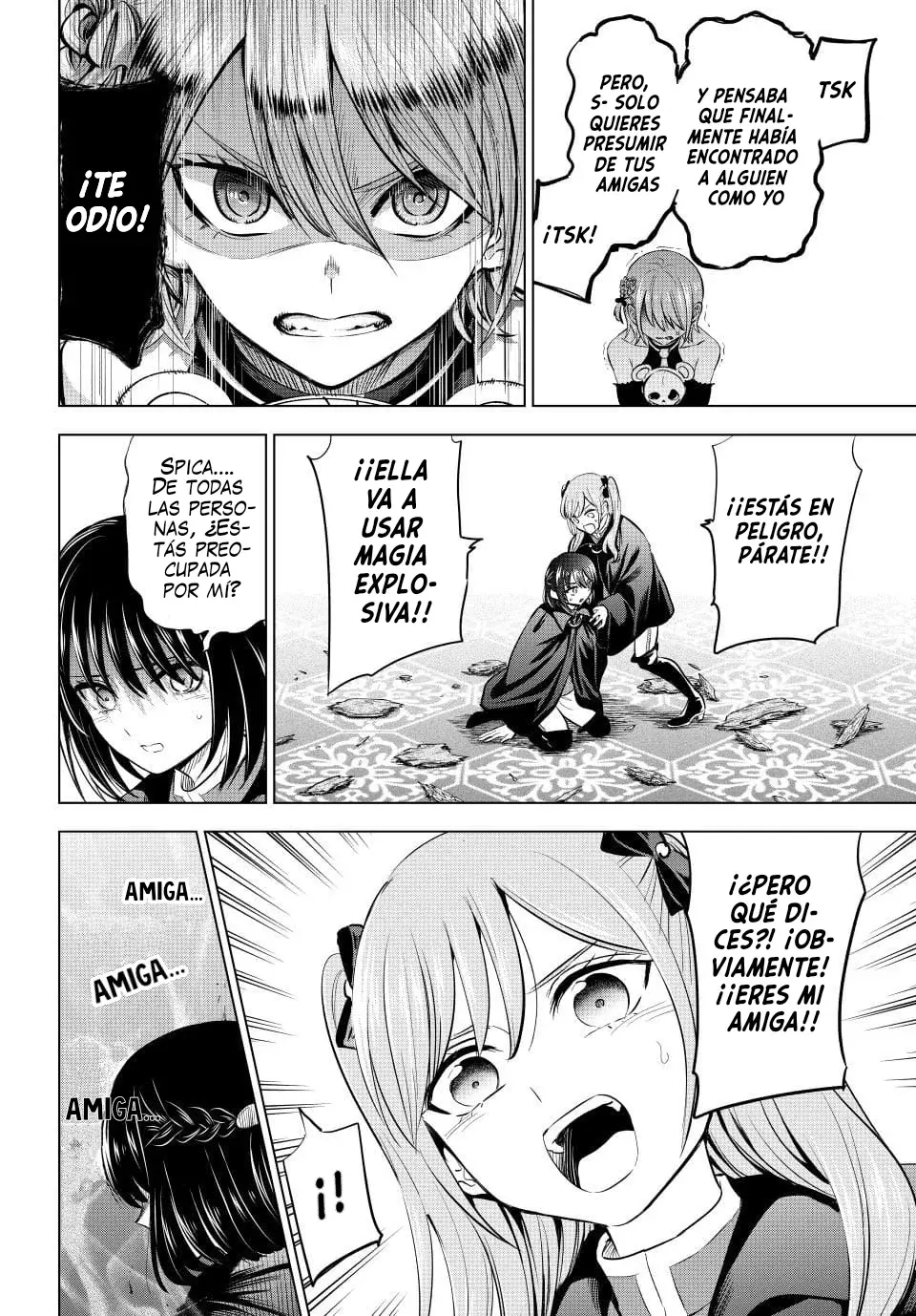 Kuroneko to Majo no Kyoushitsu Capitulo 68: Pelea contra el enemigo página 18
