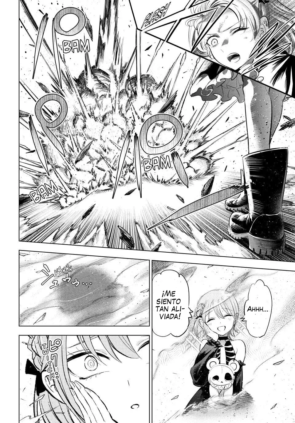 Kuroneko to Majo no Kyoushitsu Capitulo 68: Pelea contra el enemigo página 20