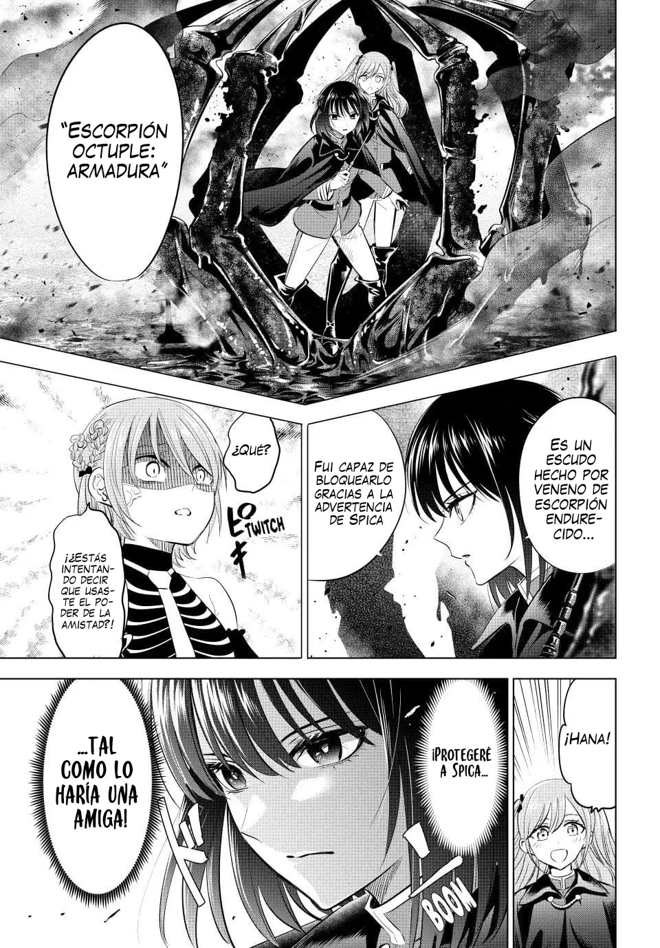 Kuroneko to Majo no Kyoushitsu Capitulo 68: Pelea contra el enemigo página 21