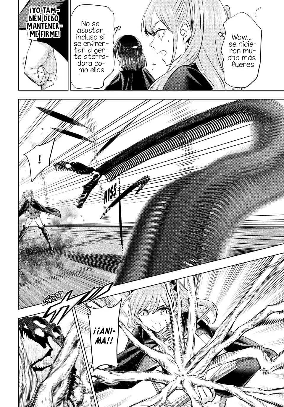 Kuroneko to Majo no Kyoushitsu Capitulo 68: Pelea contra el enemigo página 22