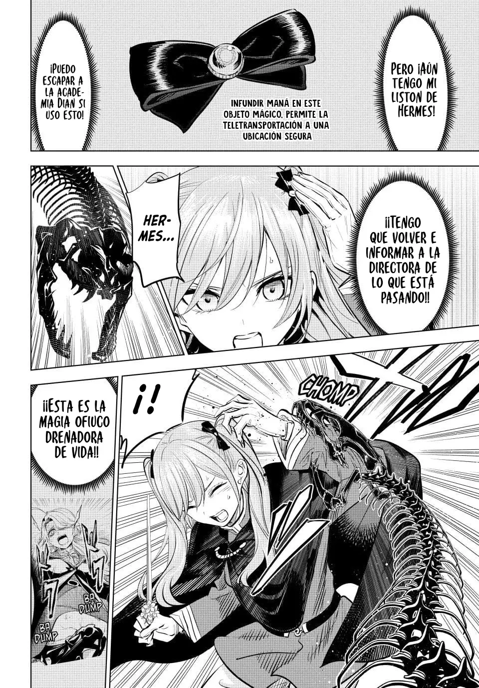 Kuroneko to Majo no Kyoushitsu Capitulo 68: Pelea contra el enemigo página 6