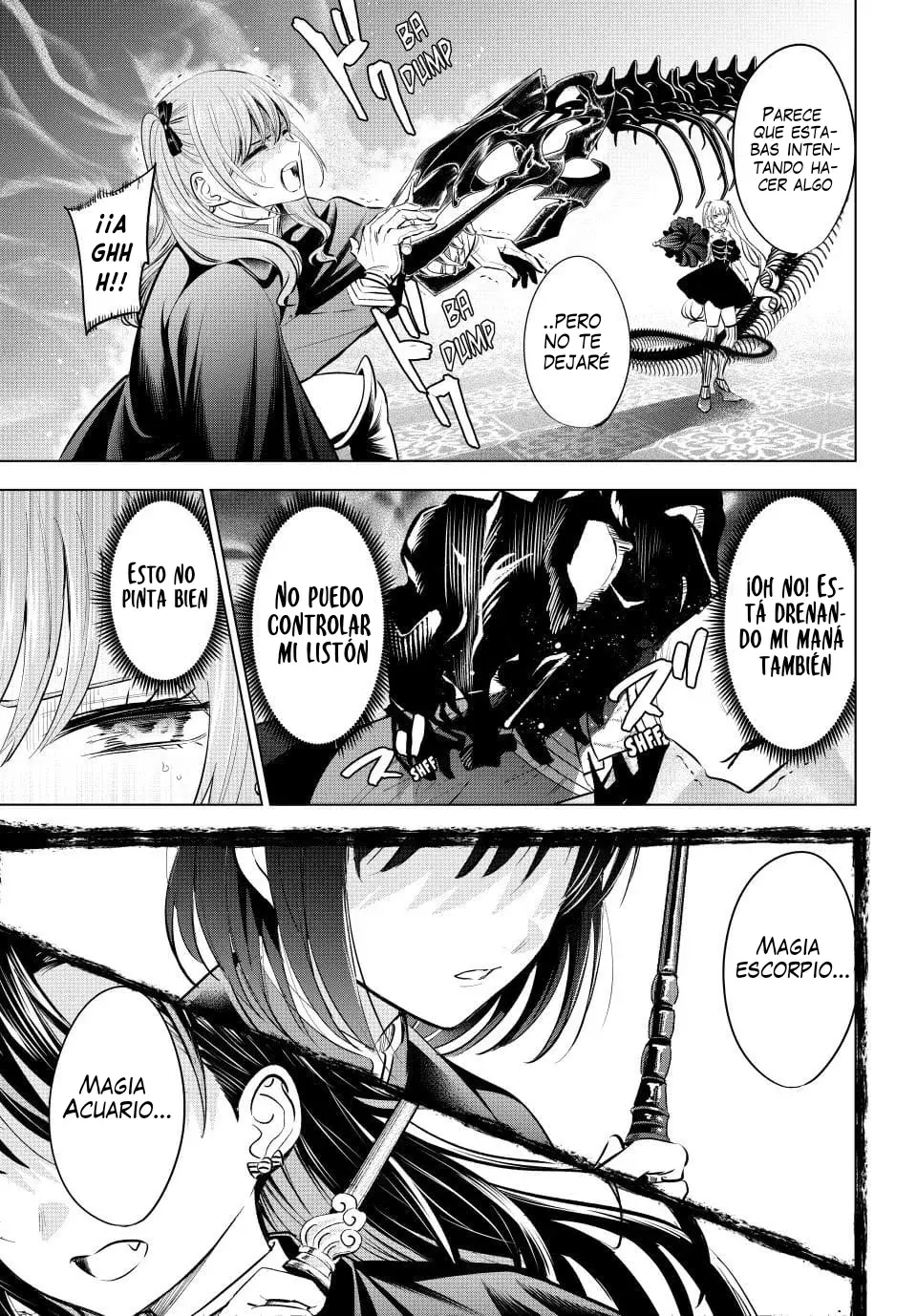 Kuroneko to Majo no Kyoushitsu Capitulo 68: Pelea contra el enemigo página 7