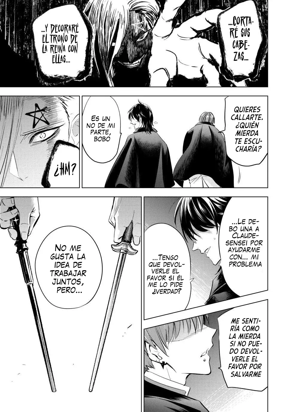 Kuroneko to Majo no Kyoushitsu Capitulo 69: Claude vs Haut página 24