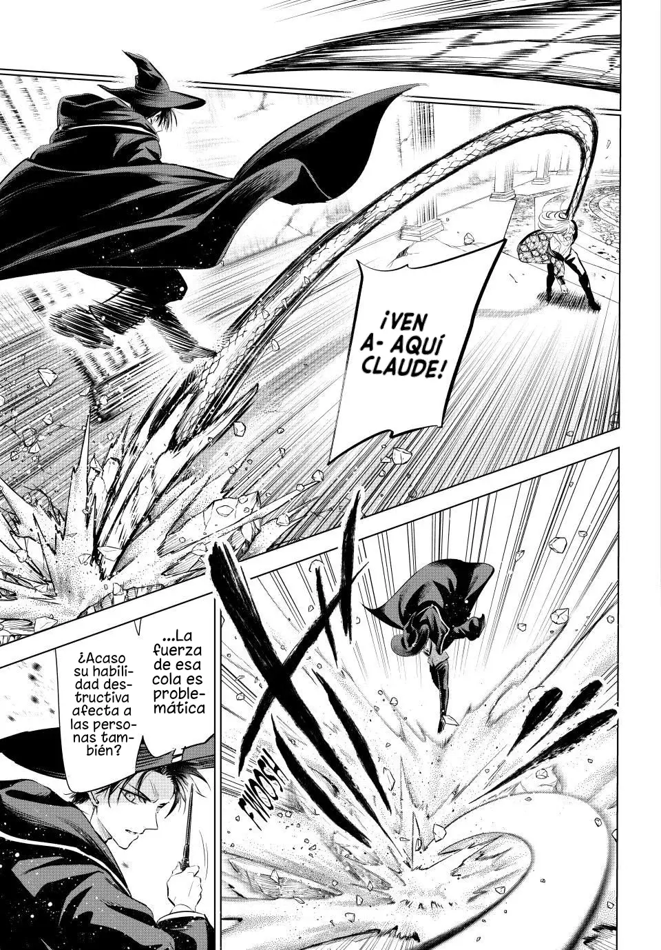 Kuroneko to Majo no Kyoushitsu Capitulo 69: Claude vs Haut página 6