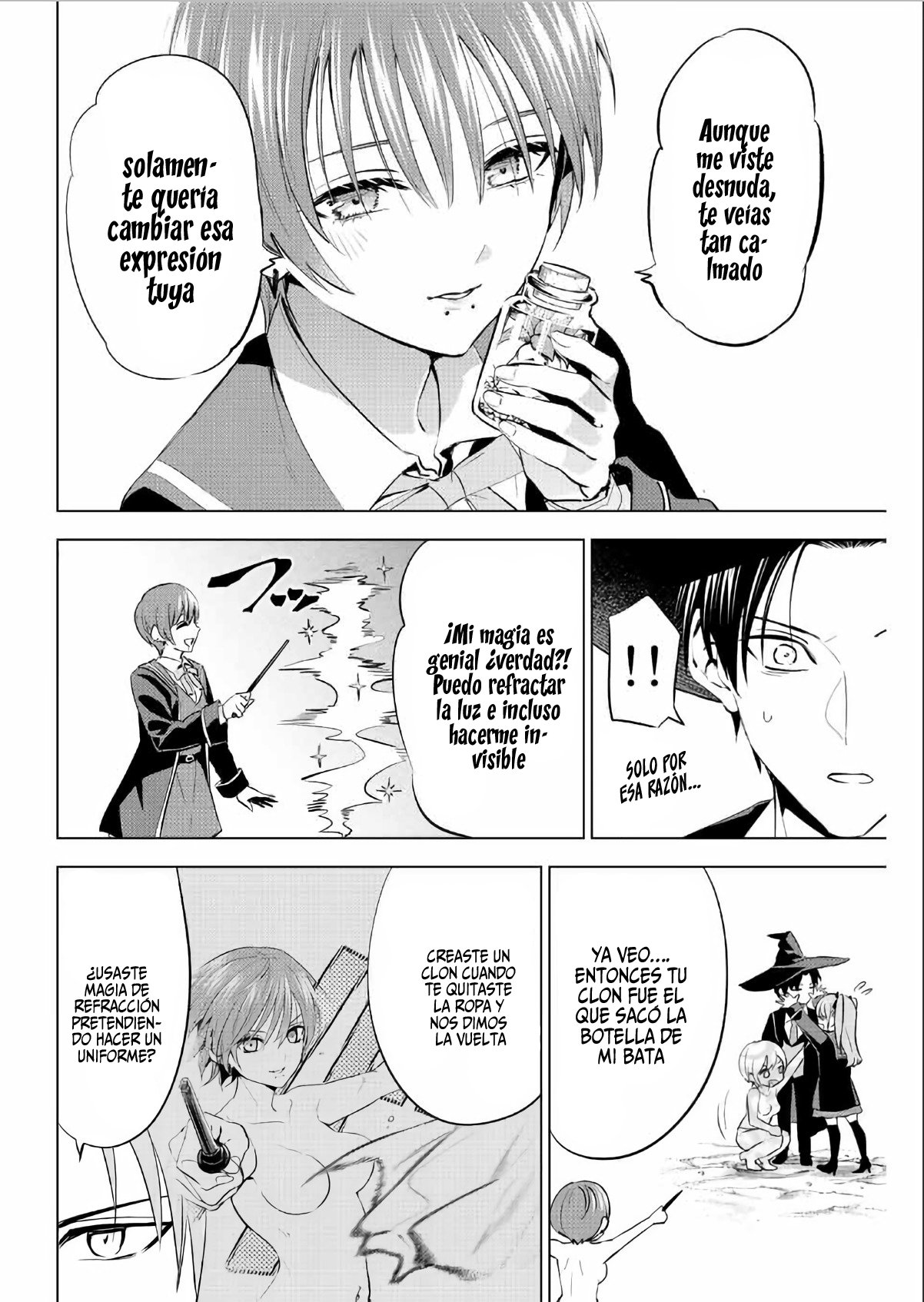 Kuroneko to Majo no Kyoushitsu Capitulo 7: El destino de Pollux Géminis página 11