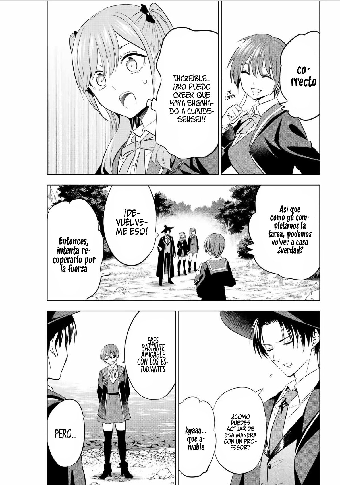 Kuroneko to Majo no Kyoushitsu Capitulo 7: El destino de Pollux Géminis página 12