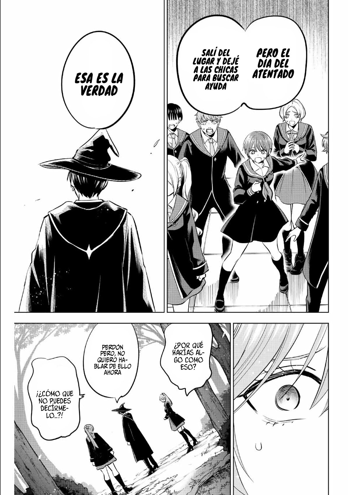 Kuroneko to Majo no Kyoushitsu Capitulo 7: El destino de Pollux Géminis página 16