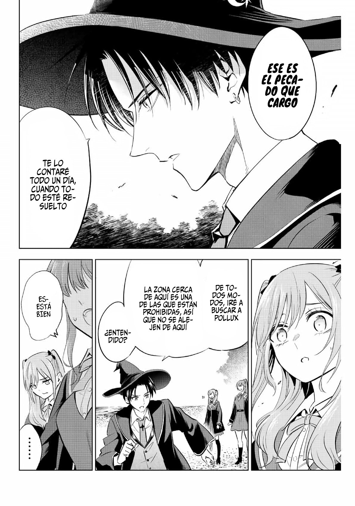 Kuroneko to Majo no Kyoushitsu Capitulo 7: El destino de Pollux Géminis página 17