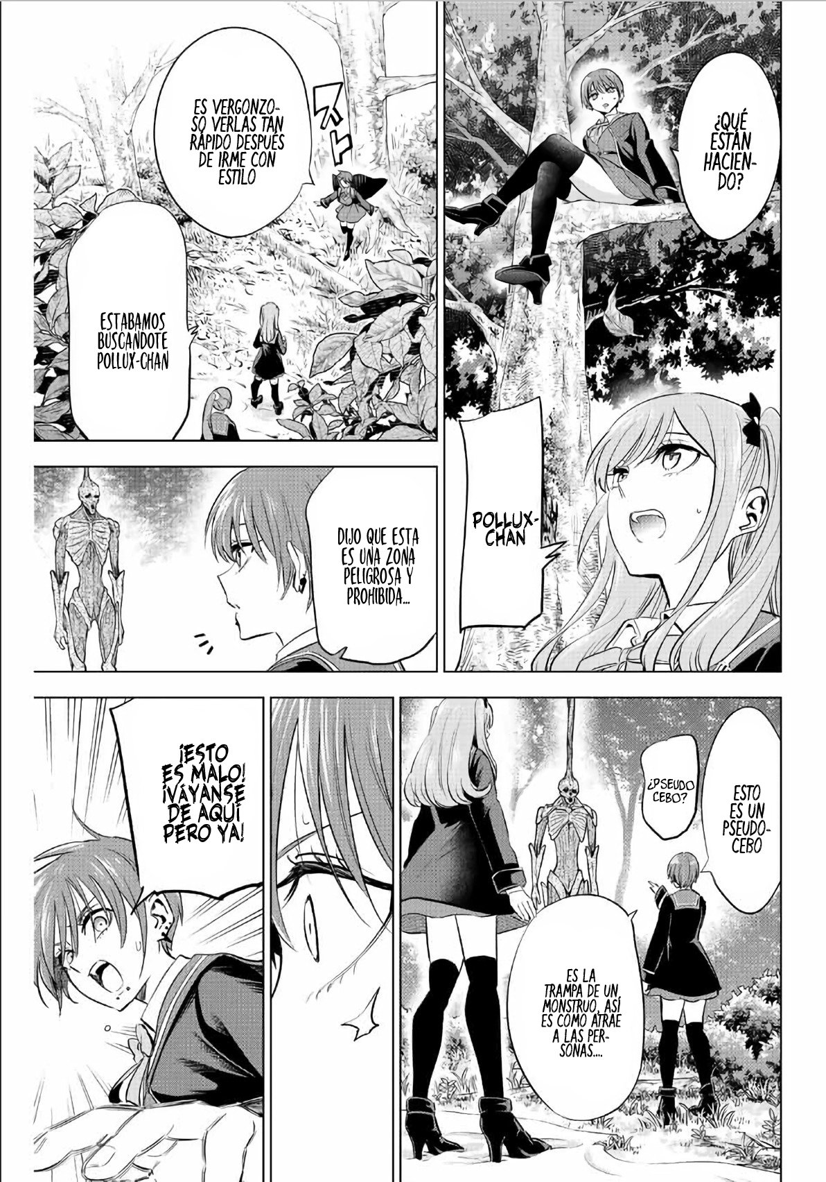 Kuroneko to Majo no Kyoushitsu Capitulo 7: El destino de Pollux Géminis página 20