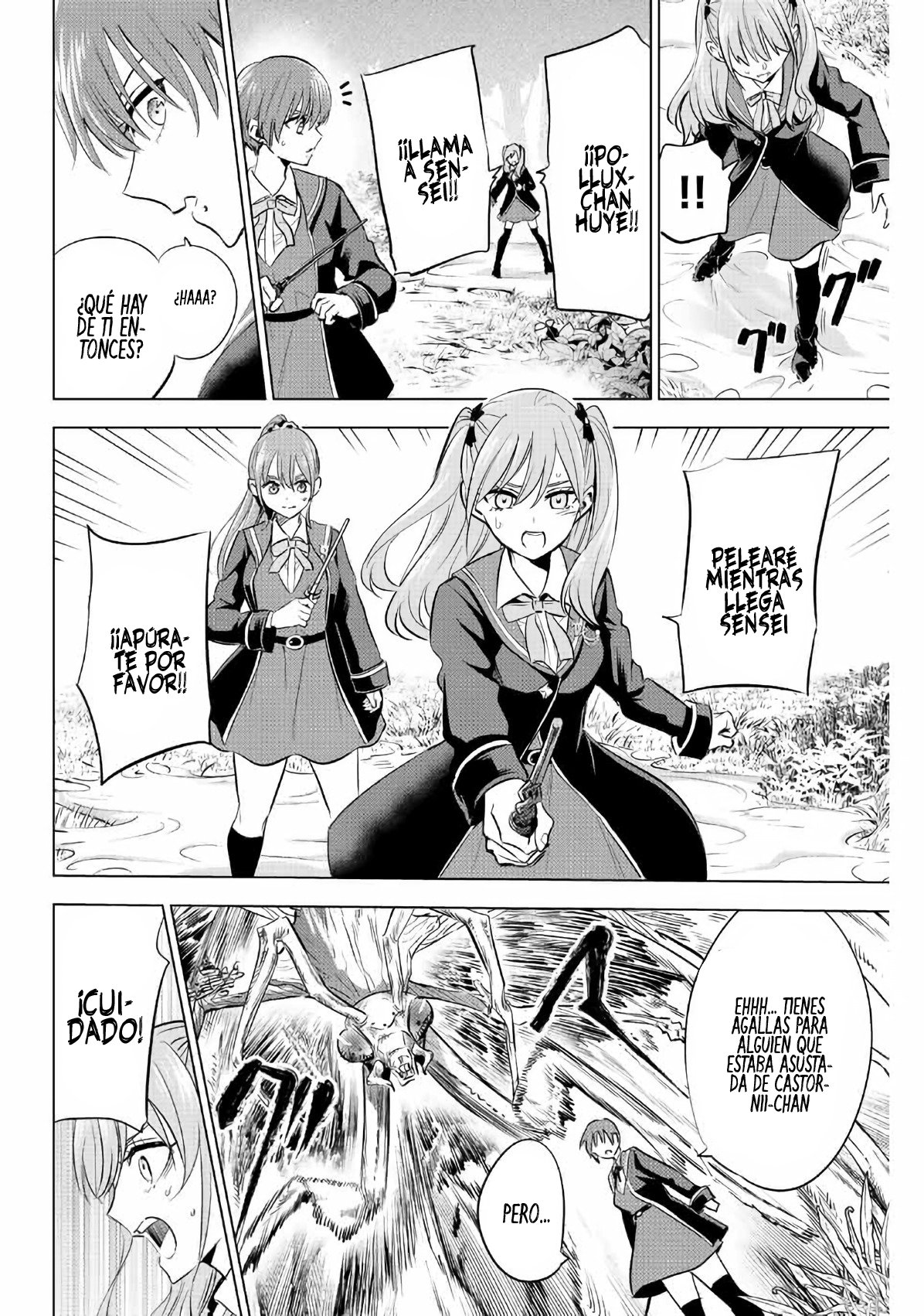 Kuroneko to Majo no Kyoushitsu Capitulo 7: El destino de Pollux Géminis página 23
