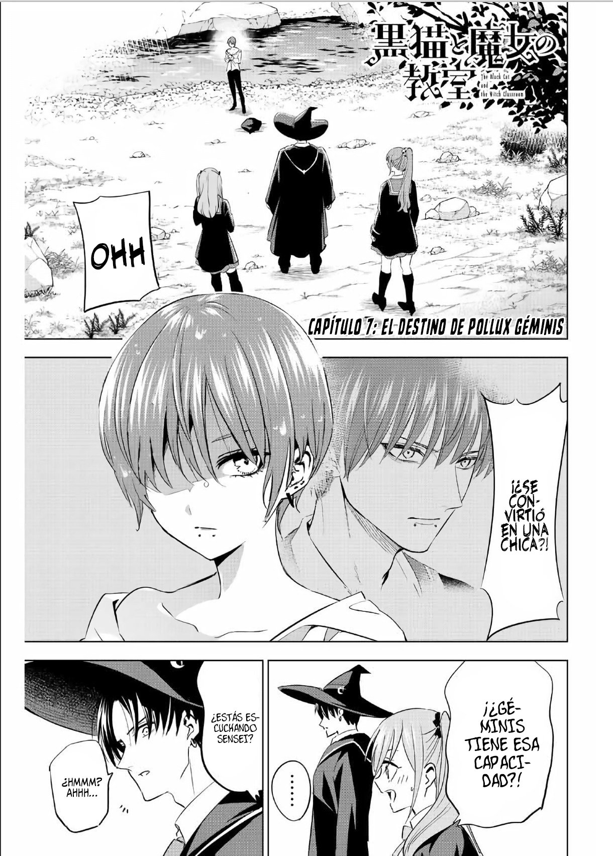 Kuroneko to Majo no Kyoushitsu Capitulo 7: El destino de Pollux Géminis página 4