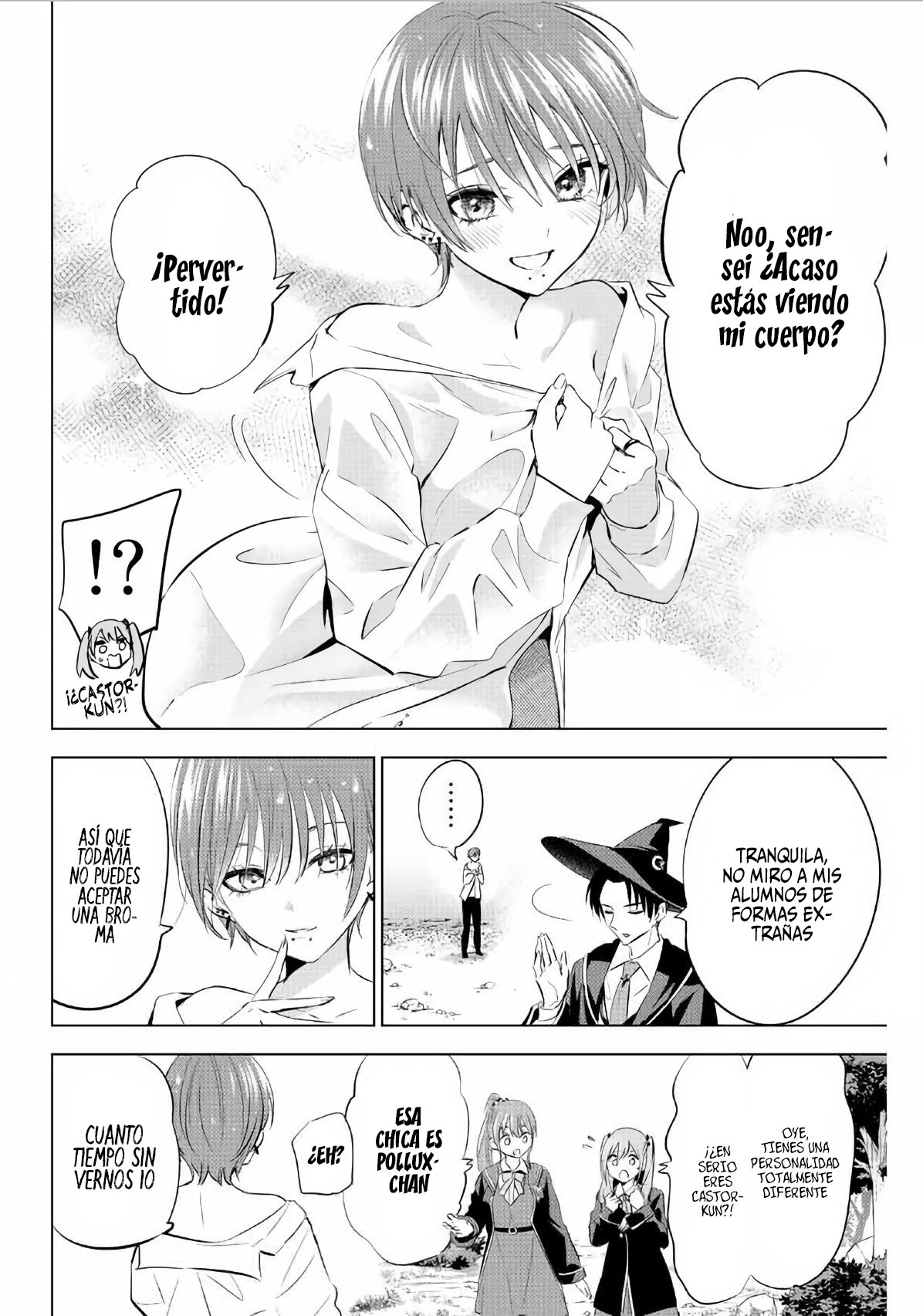 Kuroneko to Majo no Kyoushitsu Capitulo 7: El destino de Pollux Géminis página 5