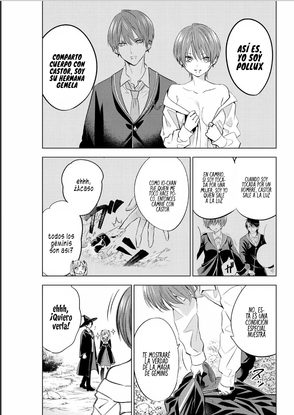 Kuroneko to Majo no Kyoushitsu Capitulo 7: El destino de Pollux Géminis página 6