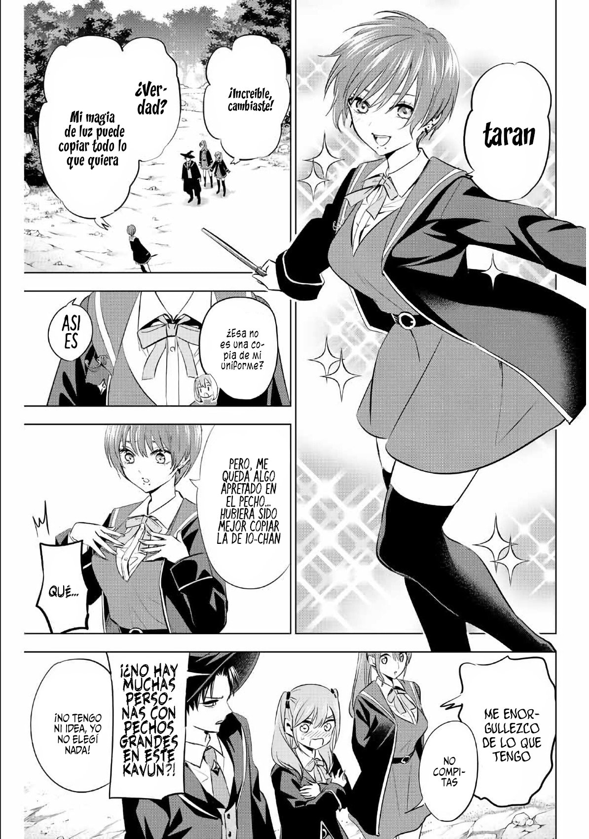 Kuroneko to Majo no Kyoushitsu Capitulo 7: El destino de Pollux Géminis página 8