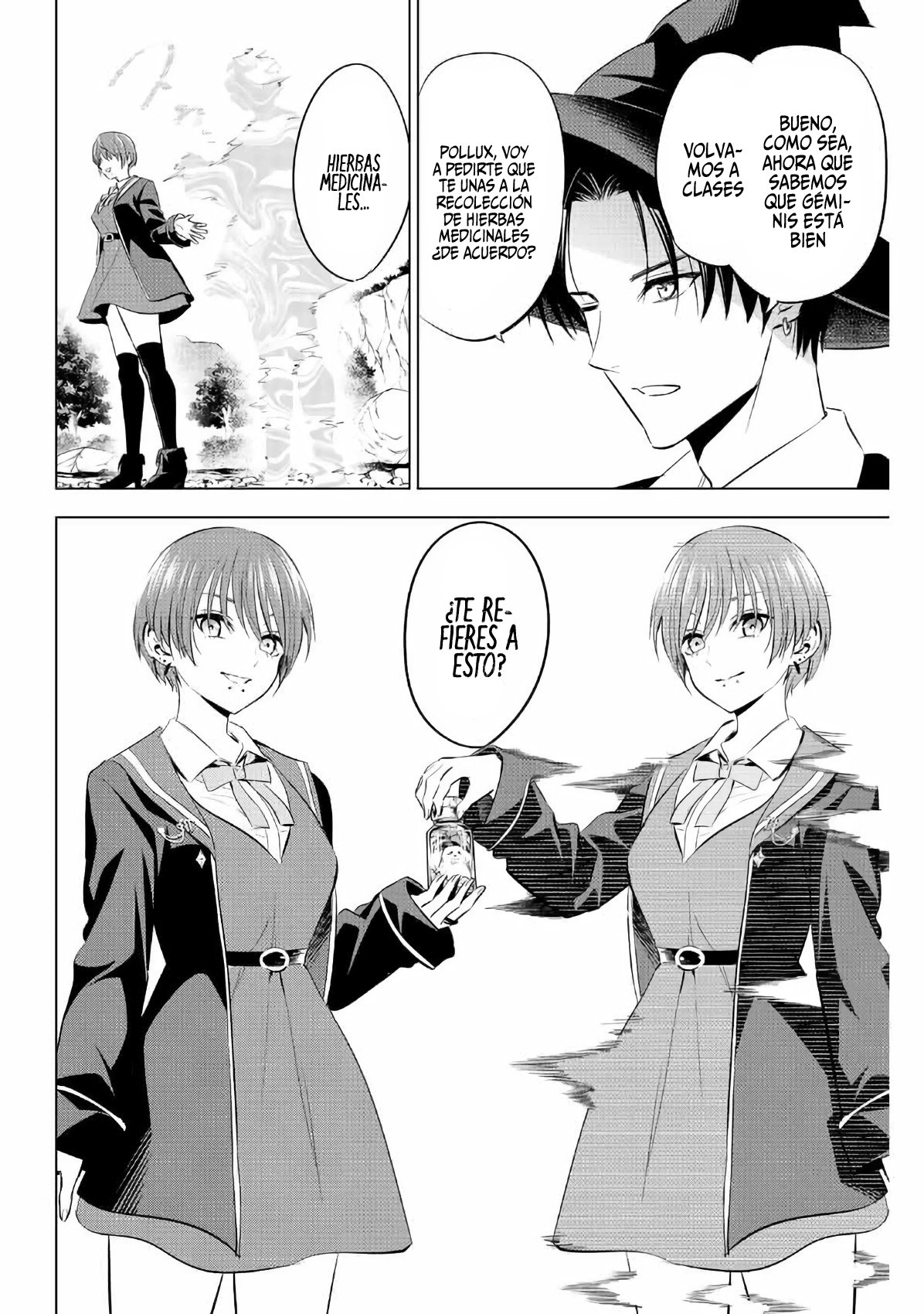 Kuroneko to Majo no Kyoushitsu Capitulo 7: El destino de Pollux Géminis página 9