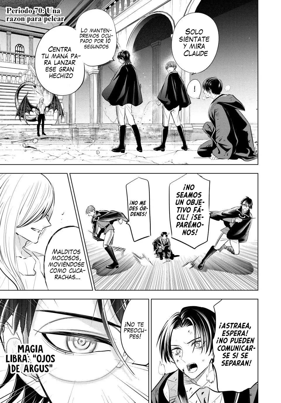 Kuroneko to Majo no Kyoushitsu Capitulo 70: Una razón para pelear página 3