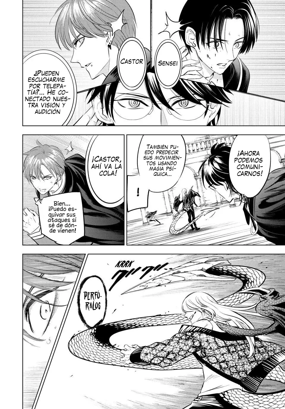 Kuroneko to Majo no Kyoushitsu Capitulo 70: Una razón para pelear página 4