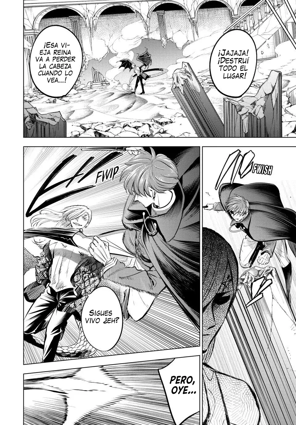 Kuroneko to Majo no Kyoushitsu Capitulo 70: Una razón para pelear página 8