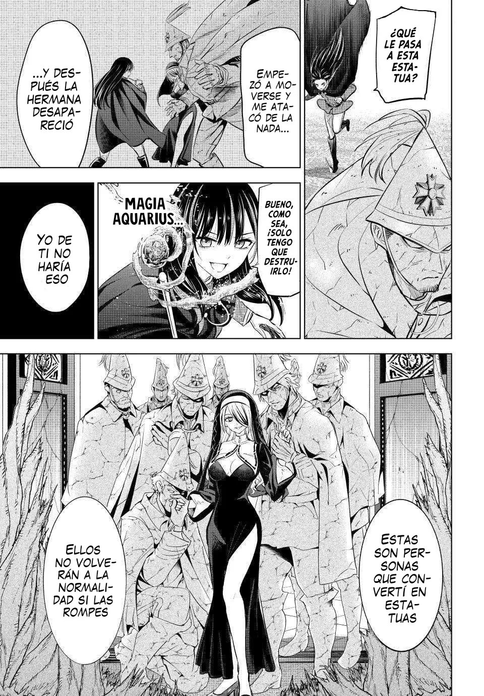 Kuroneko to Majo no Kyoushitsu Capitulo 72: Hana &amp; Aria página 9