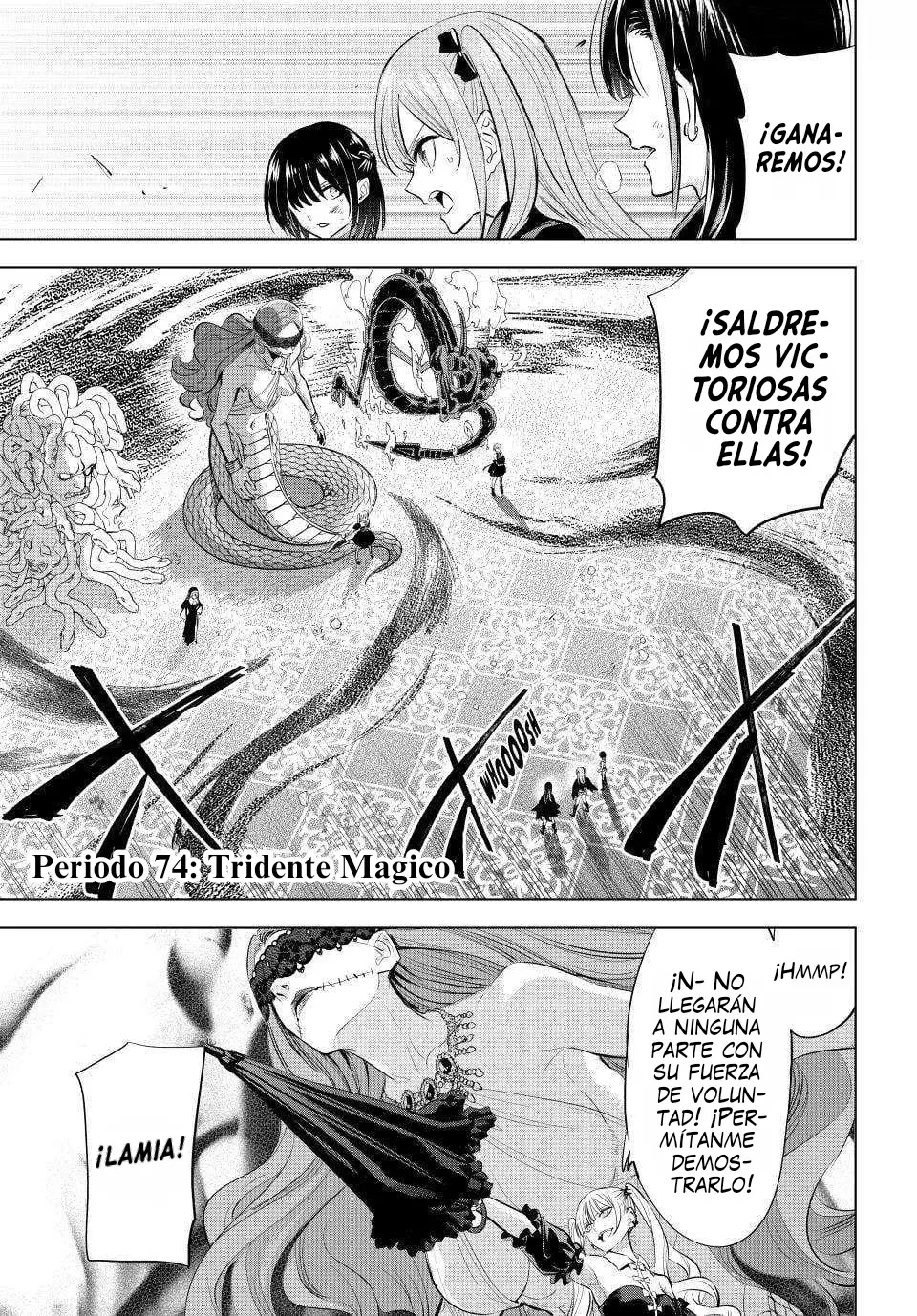 Kuroneko to Majo no Kyoushitsu Capitulo 74: Tridente mágico página 3