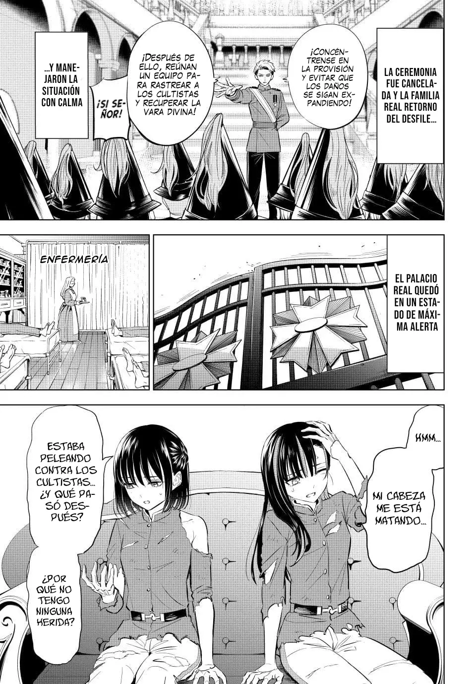 Kuroneko to Majo no Kyoushitsu Capitulo 78: Los caballeros página 8