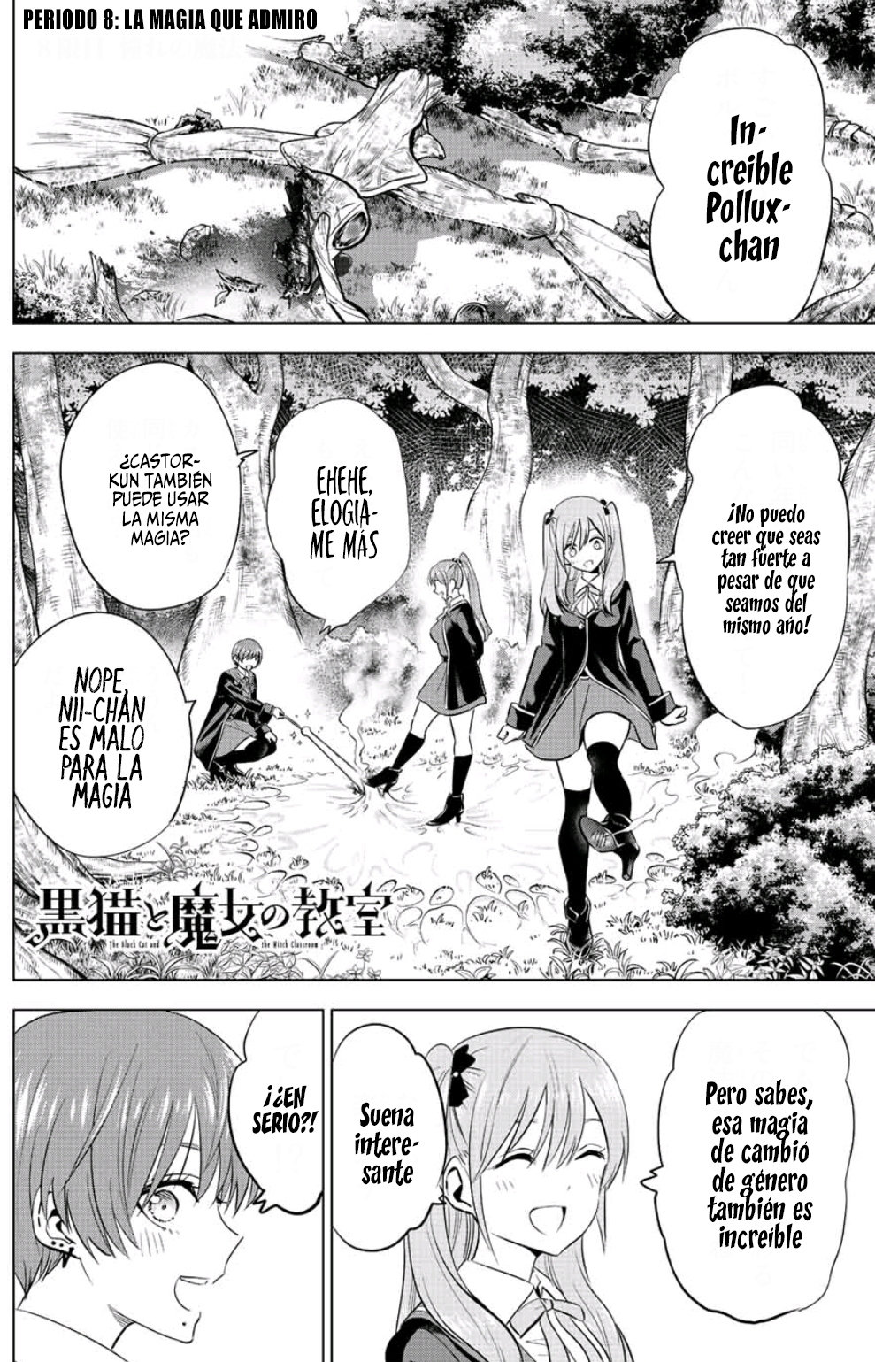 Kuroneko to Majo no Kyoushitsu Capitulo 8: La magia que admiro página 6