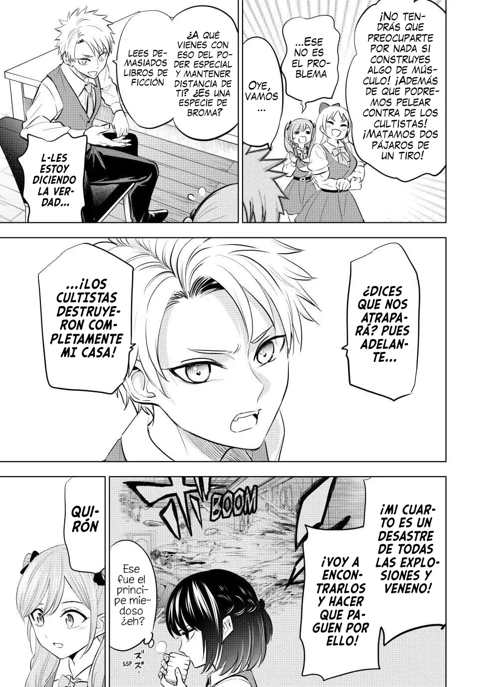 Kuroneko to Majo no Kyoushitsu Capitulo 80: Cárcel página 10