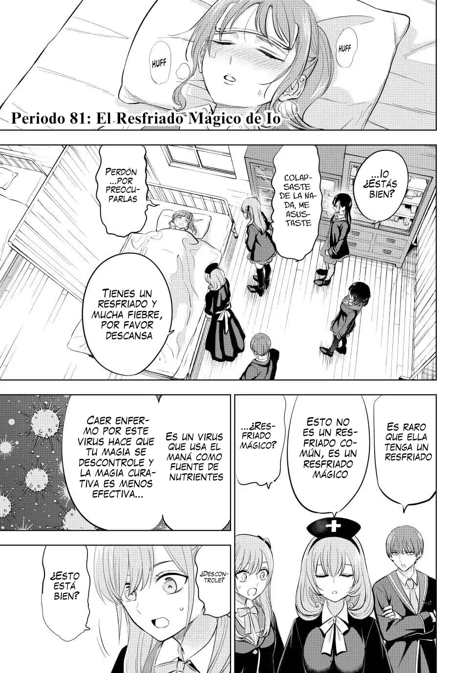 Kuroneko to Majo no Kyoushitsu Capitulo 81: El resfriado mágico de Io página 4