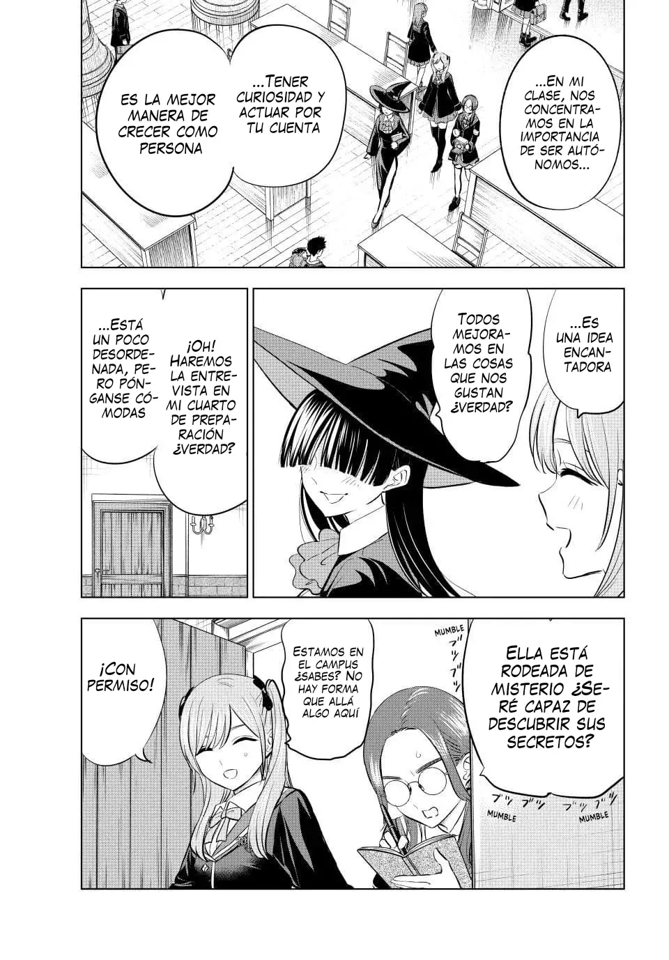 Kuroneko to Majo no Kyoushitsu Capitulo 82: La primicia de los profesores página 10