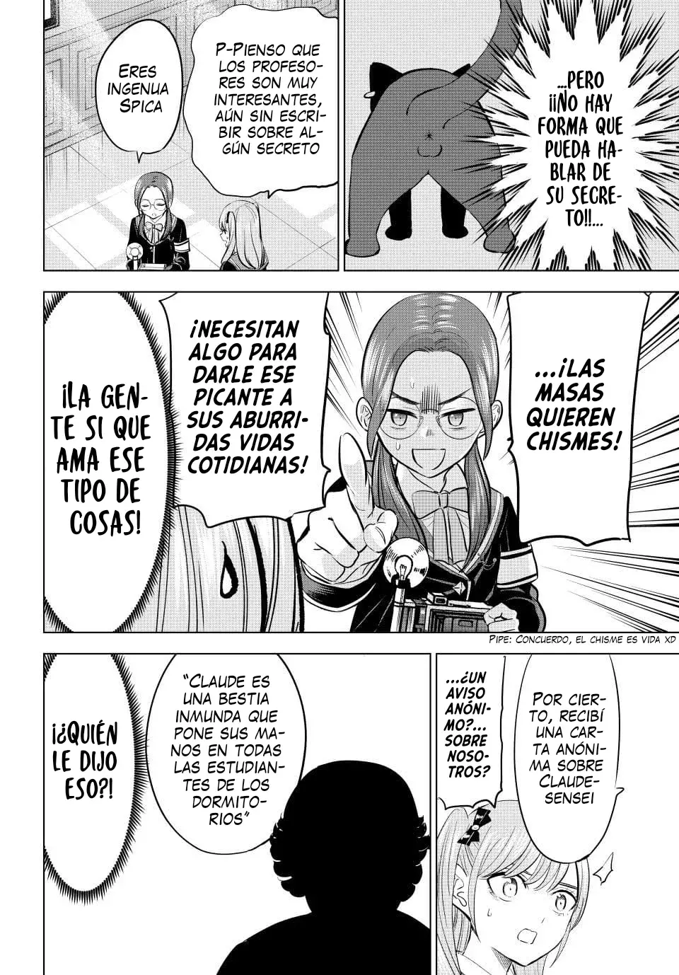 Kuroneko to Majo no Kyoushitsu Capitulo 82: La primicia de los profesores página 7