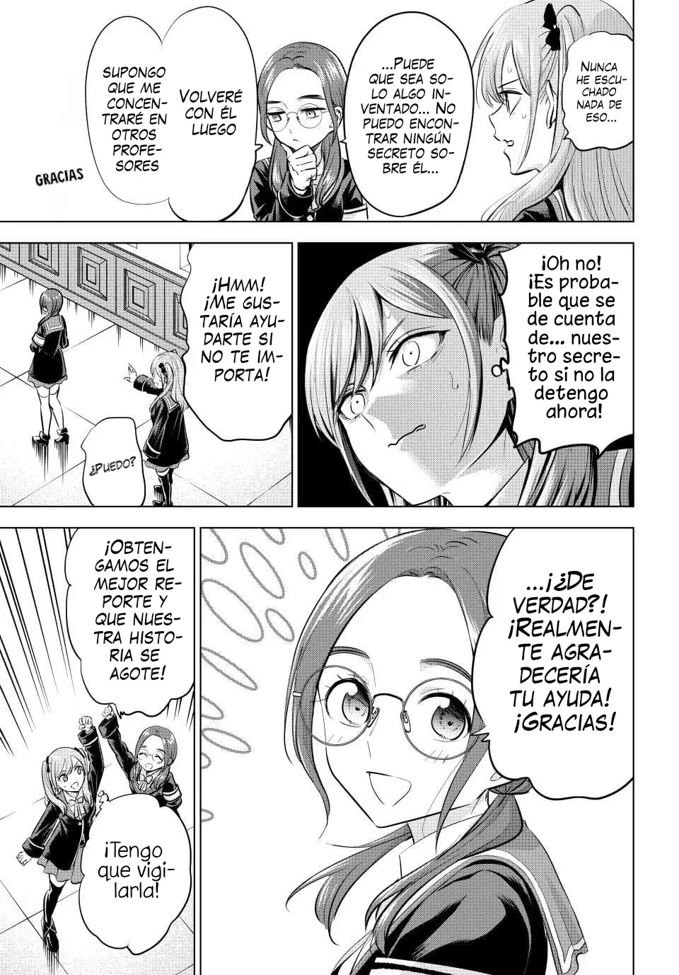 Kuroneko to Majo no Kyoushitsu Capitulo 82: La primicia de los profesores página 8
