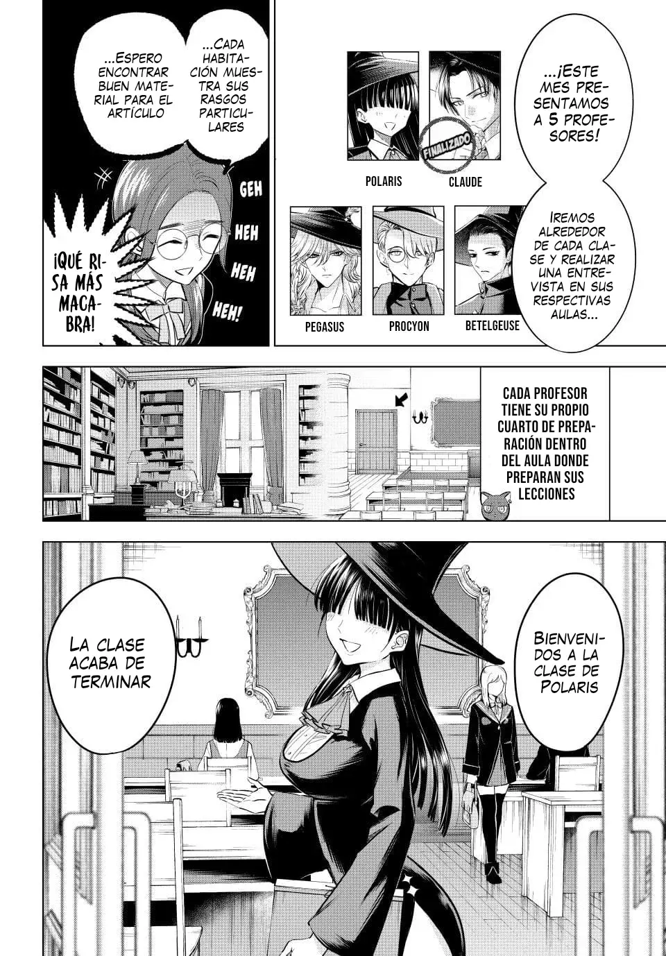 Kuroneko to Majo no Kyoushitsu Capitulo 82: La primicia de los profesores página 9
