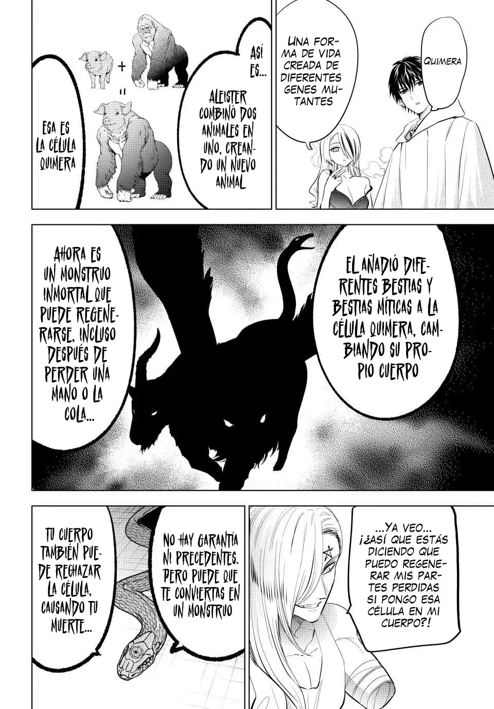 Kuroneko to Majo no Kyoushitsu Capitulo 83: Quimera página 11