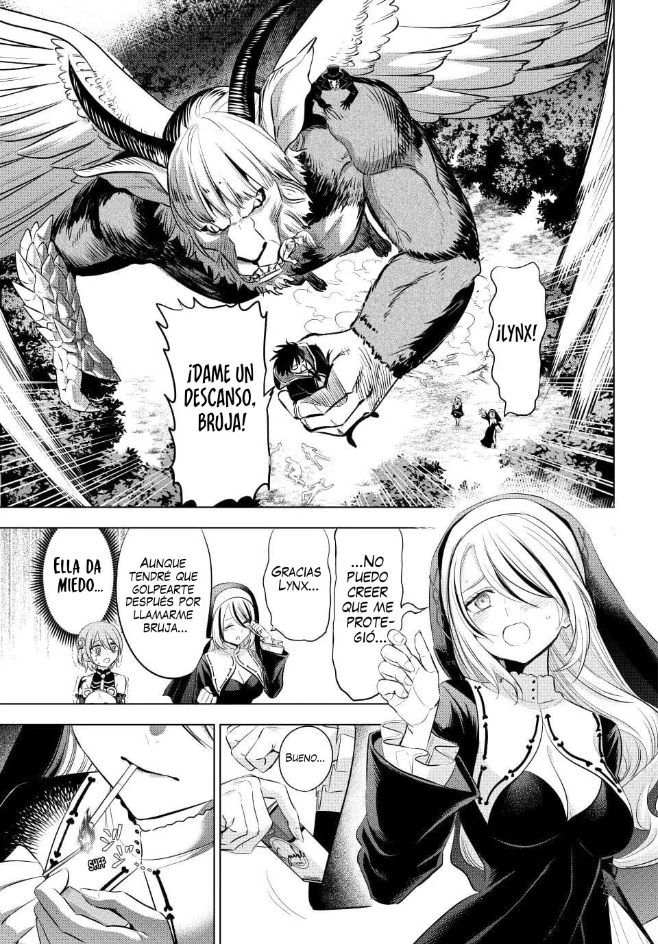 Kuroneko to Majo no Kyoushitsu Capitulo 84: La orden vs Aleister página 22