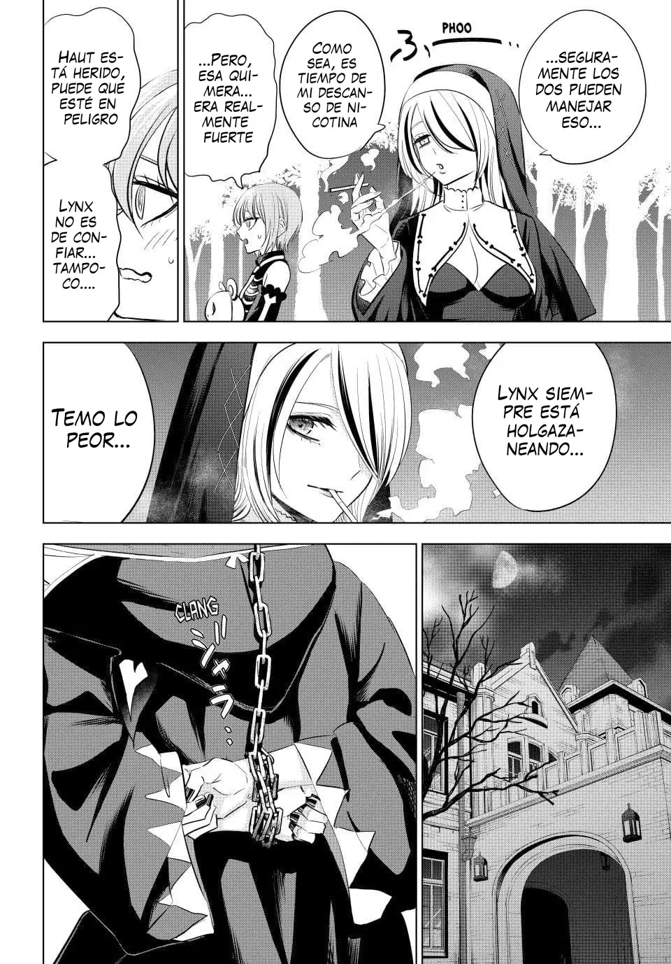 Kuroneko to Majo no Kyoushitsu Capitulo 84: La orden vs Aleister página 23