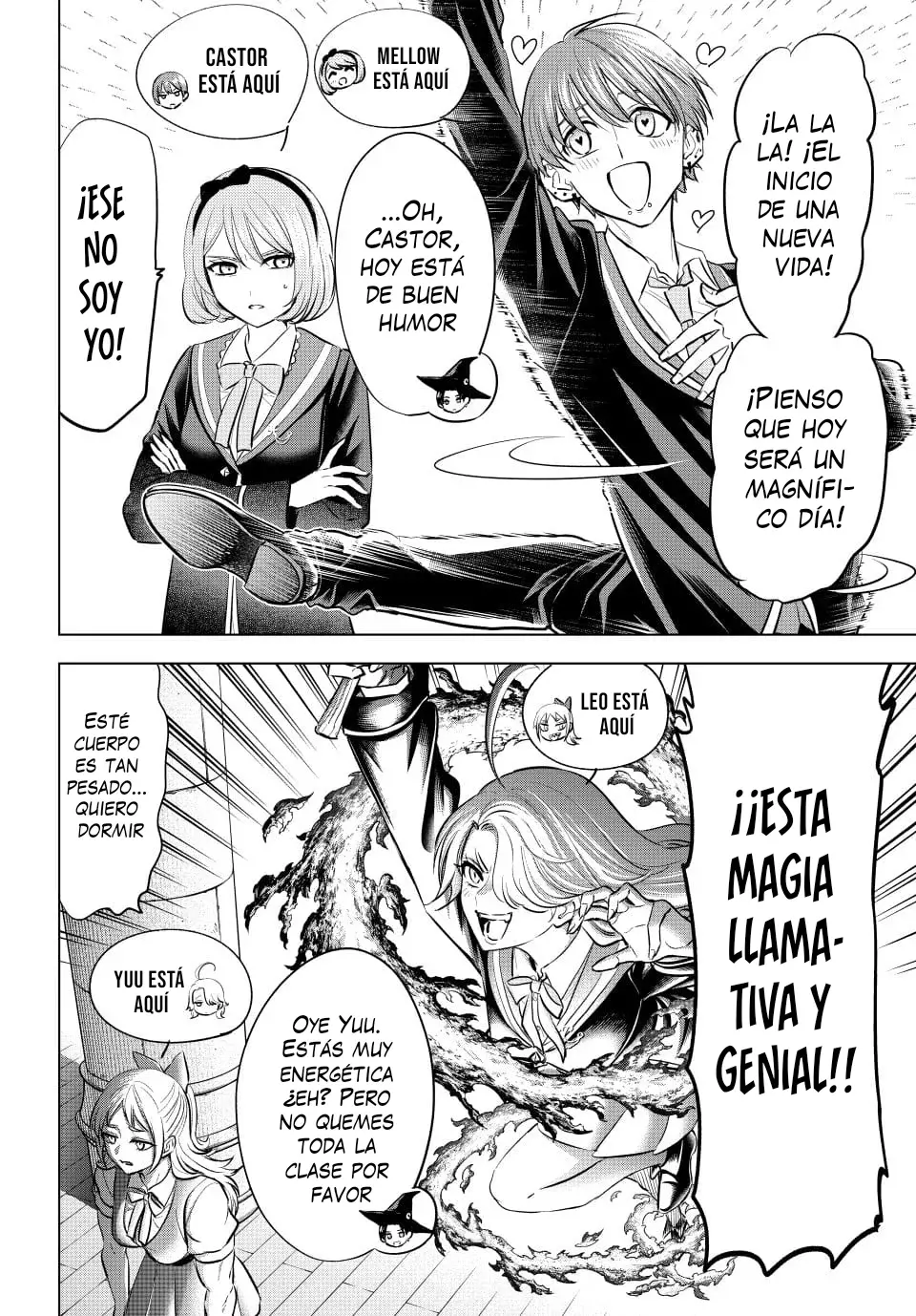 Kuroneko to Majo no Kyoushitsu Capitulo 87: Preparación para el festival escolar (Simulación de tienda) página 21