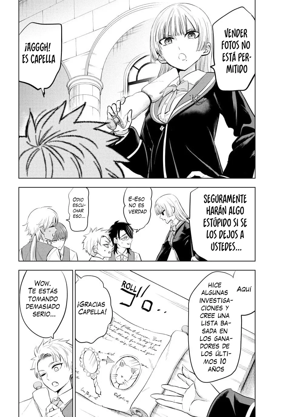 Kuroneko to Majo no Kyoushitsu Capitulo 87: Preparación para el festival escolar (Simulación de tienda) página 7