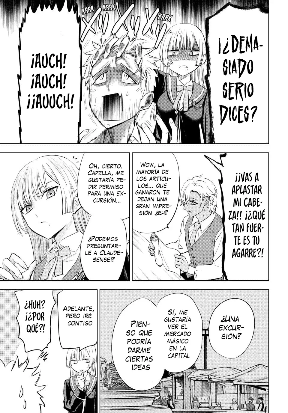 Kuroneko to Majo no Kyoushitsu Capitulo 87: Preparación para el festival escolar (Simulación de tienda) página 8