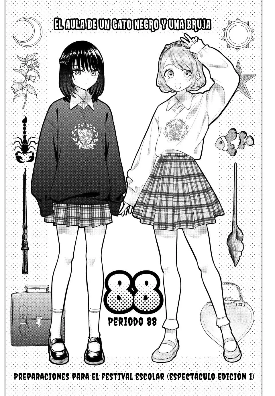 Kuroneko to Majo no Kyoushitsu Capitulo 88: Preparaciones para el festival escolar (Espectáculo edición 1) página 4