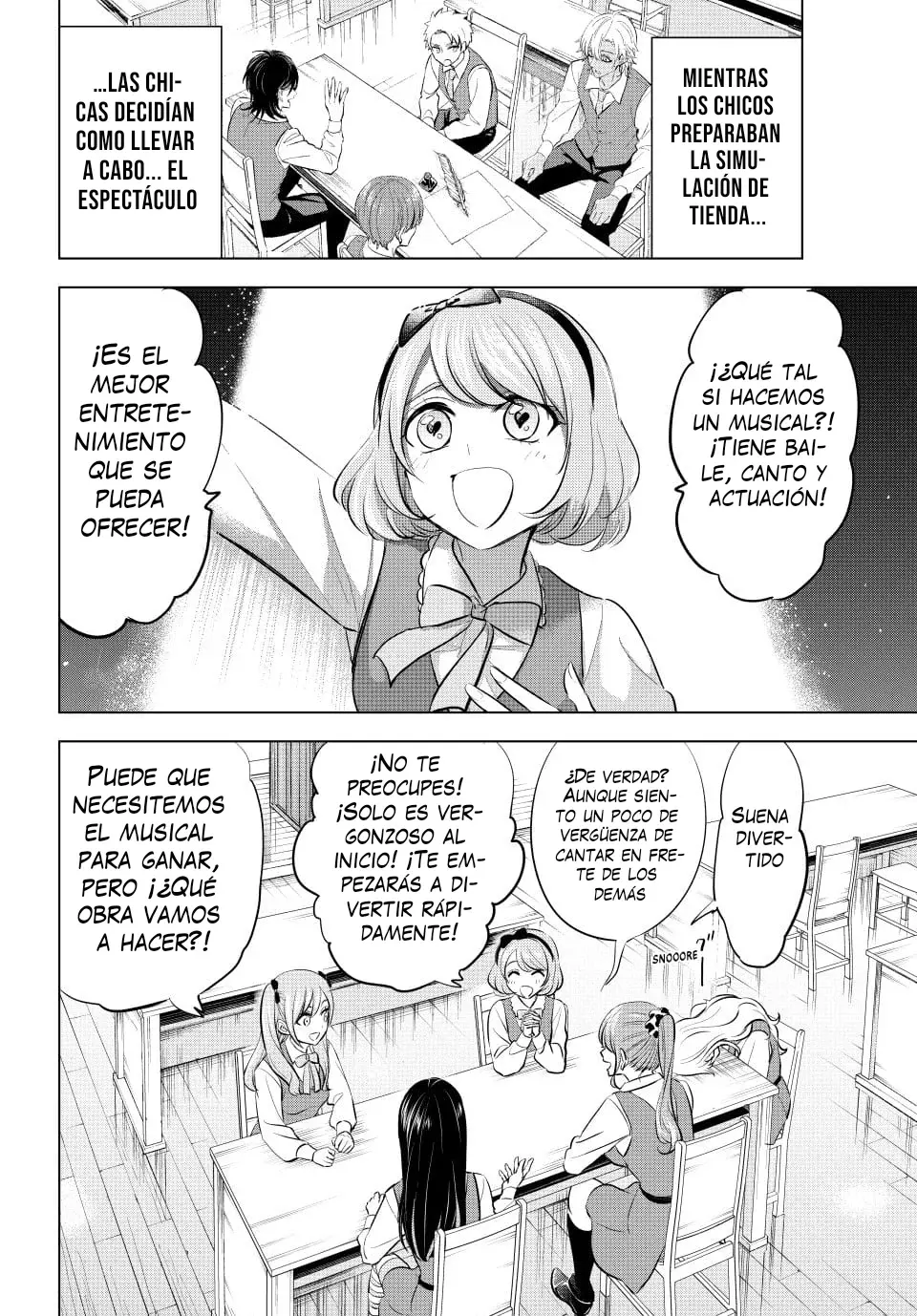 Kuroneko to Majo no Kyoushitsu Capitulo 88: Preparaciones para el festival escolar (Espectáculo edición 1) página 5