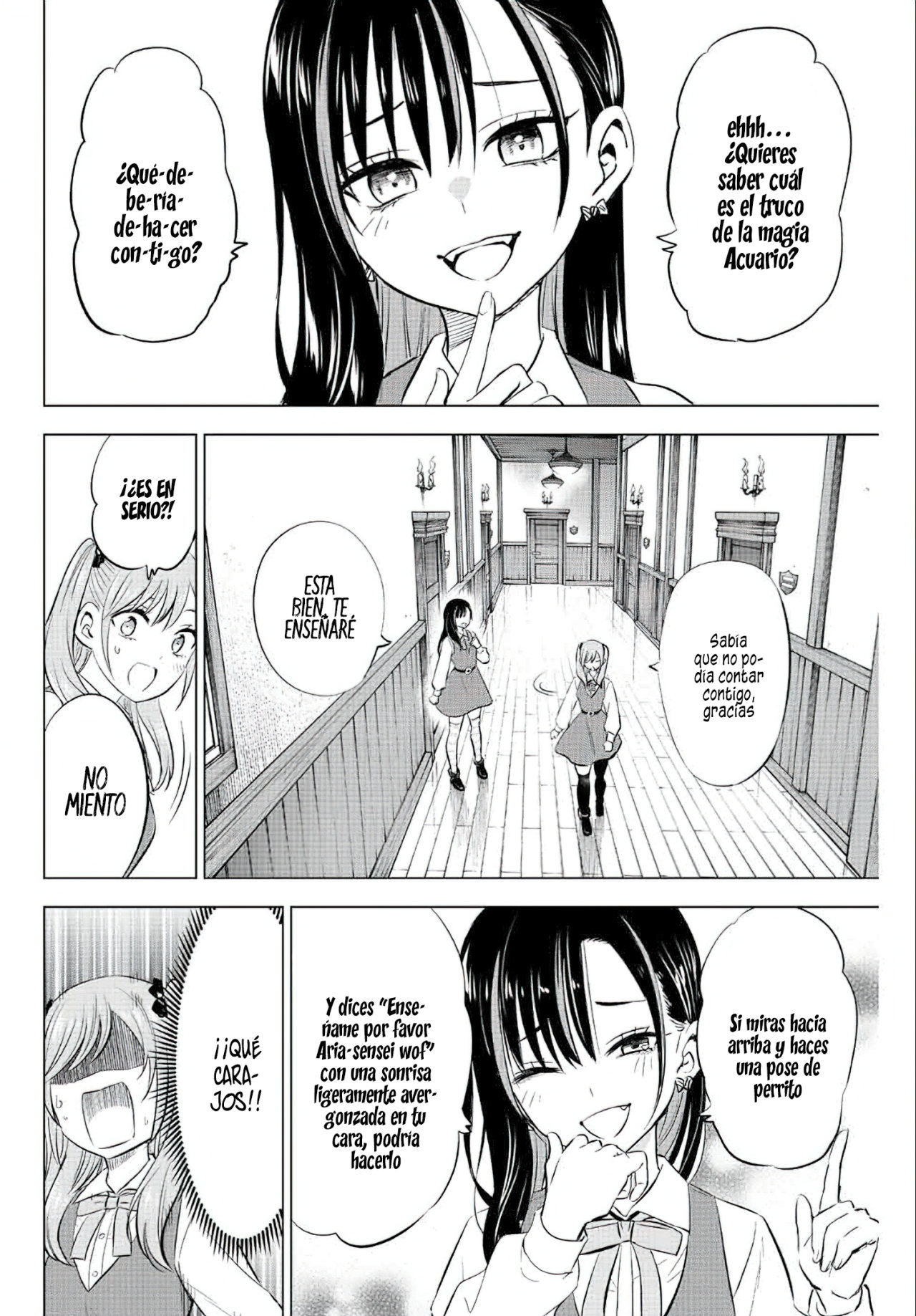 Kuroneko to Majo no Kyoushitsu Capitulo 9: Spica y Aria página 11