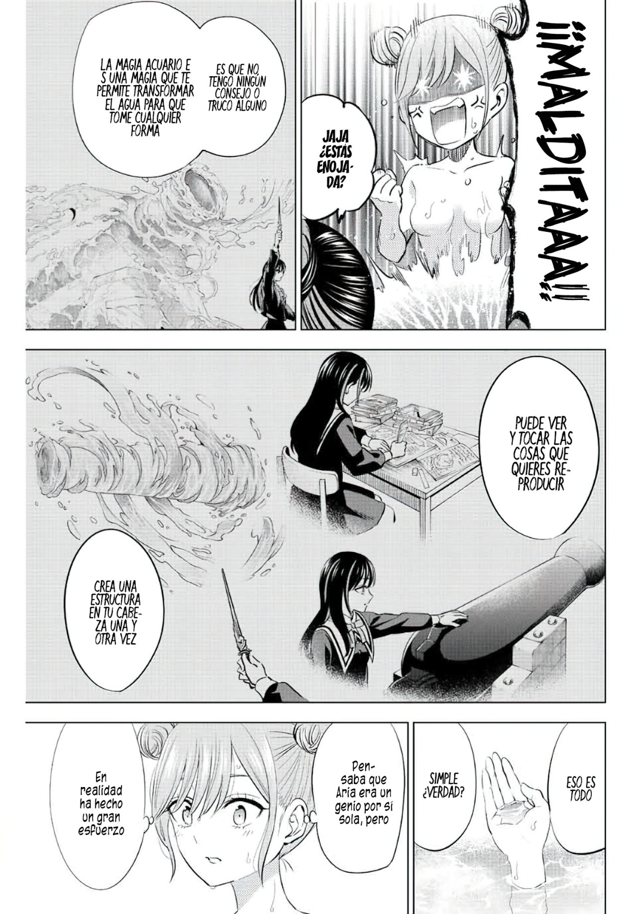 Kuroneko to Majo no Kyoushitsu Capitulo 9: Spica y Aria página 14