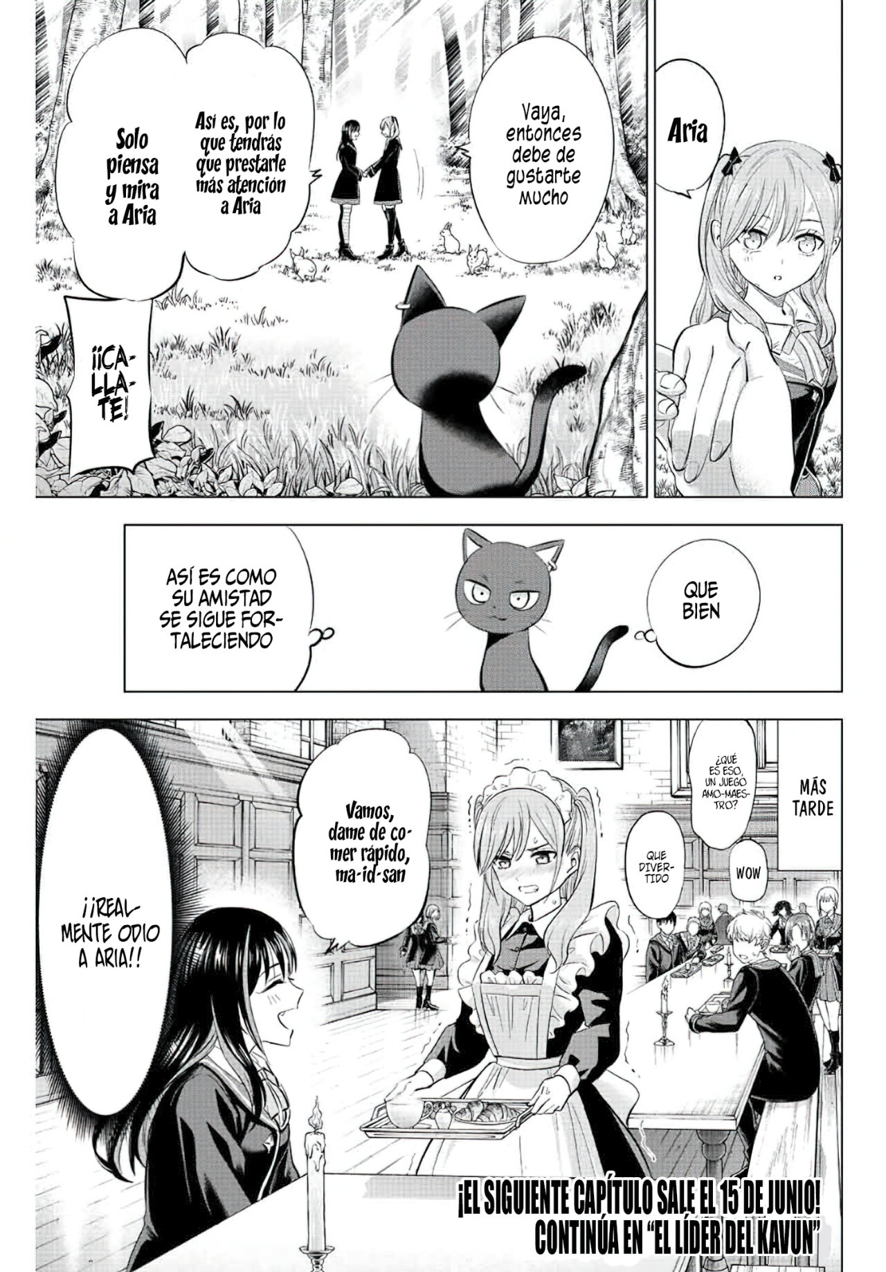 Kuroneko to Majo no Kyoushitsu Capitulo 9: Spica y Aria página 24