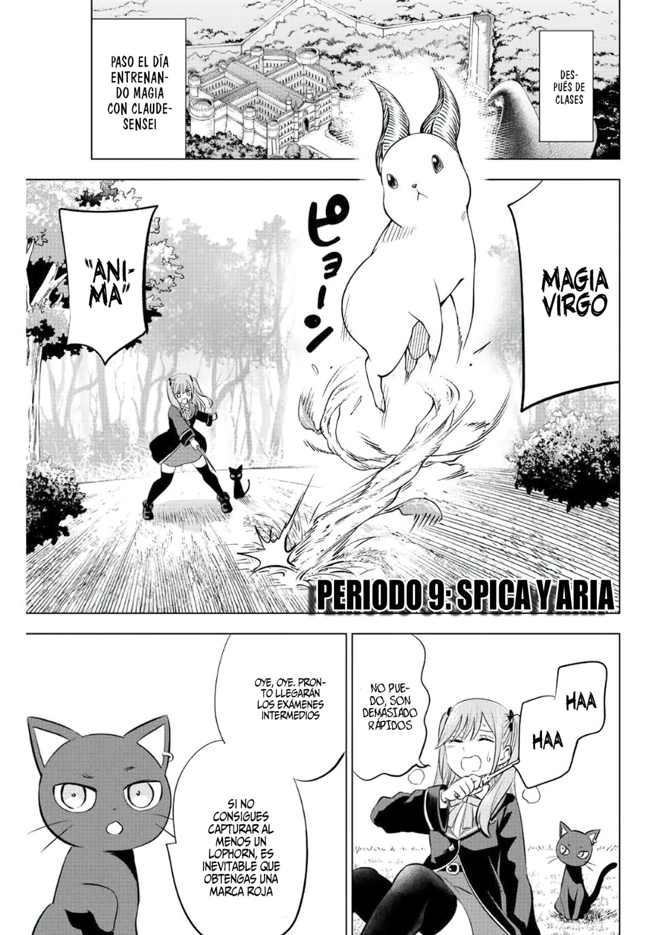 Kuroneko to Majo no Kyoushitsu Capitulo 9: Spica y Aria página 6